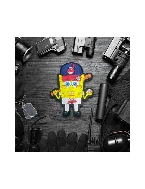 PARCHE PVC BOB ESPONJA BEISBOL
