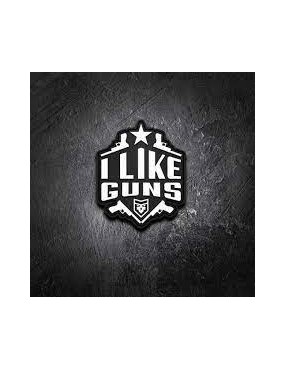 PARCHE PVC I LIKE GUNS