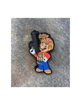 PARCHE PVC MARIO BROS TACTICO
